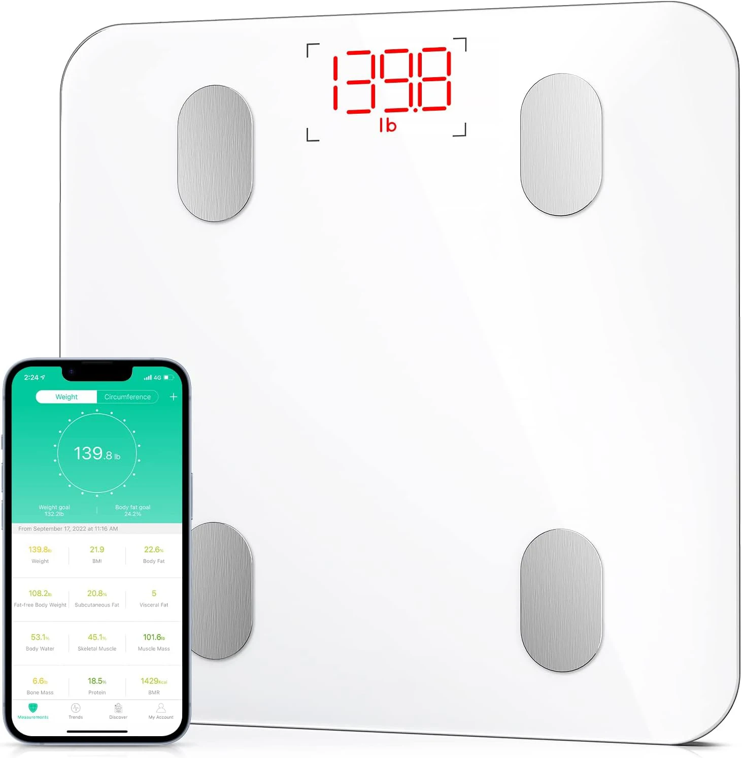 Wholesale smart scale for body weight wireless home floor bathroom electronic scales