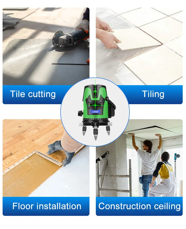 Ufit magnetic laser level 5 line self leveling line laser multi-function digital laser level