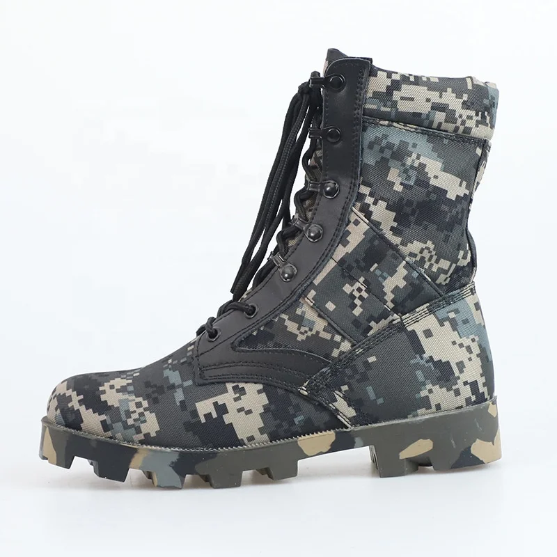 YAKEDA Tactical Full Camouflage Panama Boots for Men mens tactical boots