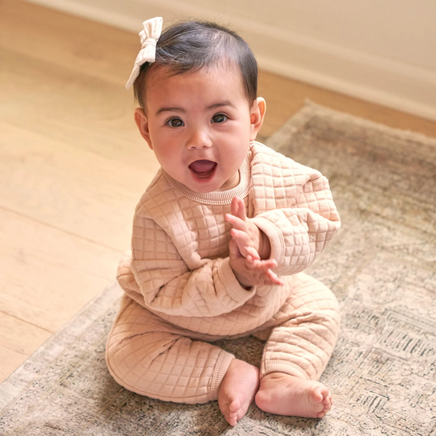 Детский стеганый комплект из 2 предметов