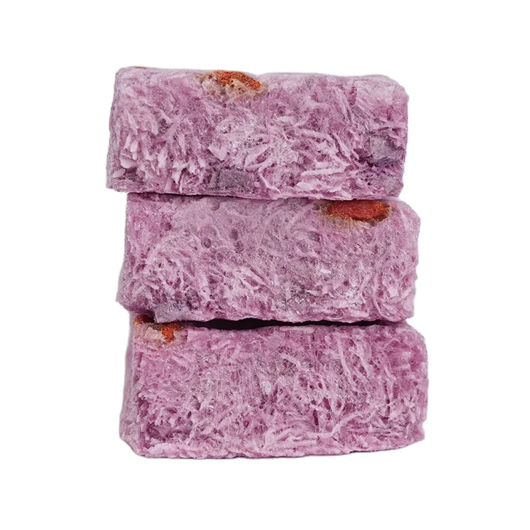 wholesale fast food breakfast healthy food  purple potato and wolfberry tremella soup freeze dried tremella soup