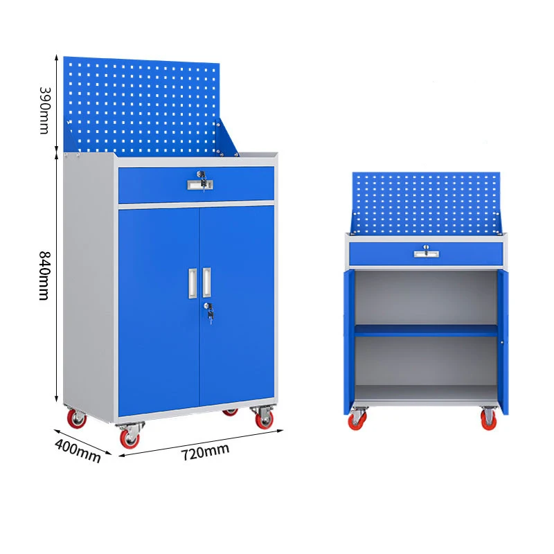 Professional custom intelligent multi-function roller custom workshop Metal garage Modern style tools garage cabinets