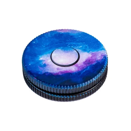 Fidget Sliders Spinner 2in1 Magnetic Push Rotate Sound Stress Relief Starry Sky Toys Plastic  for Adults Kids Portable EDC