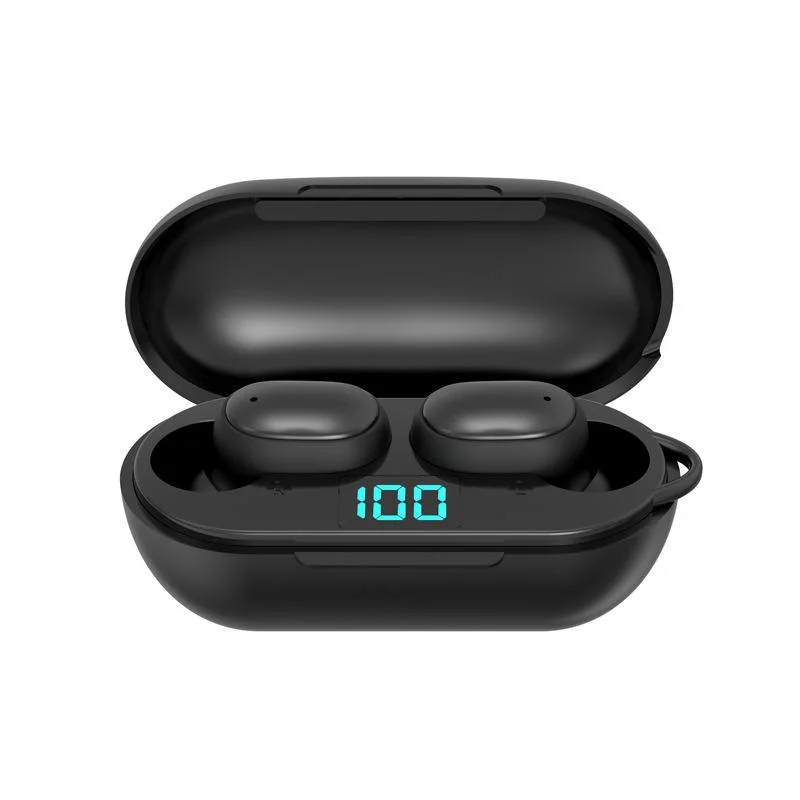  Оптовая продажа Amazon беспроводные наушники-вкладыши V5.0 IP4 водонепроницаемые