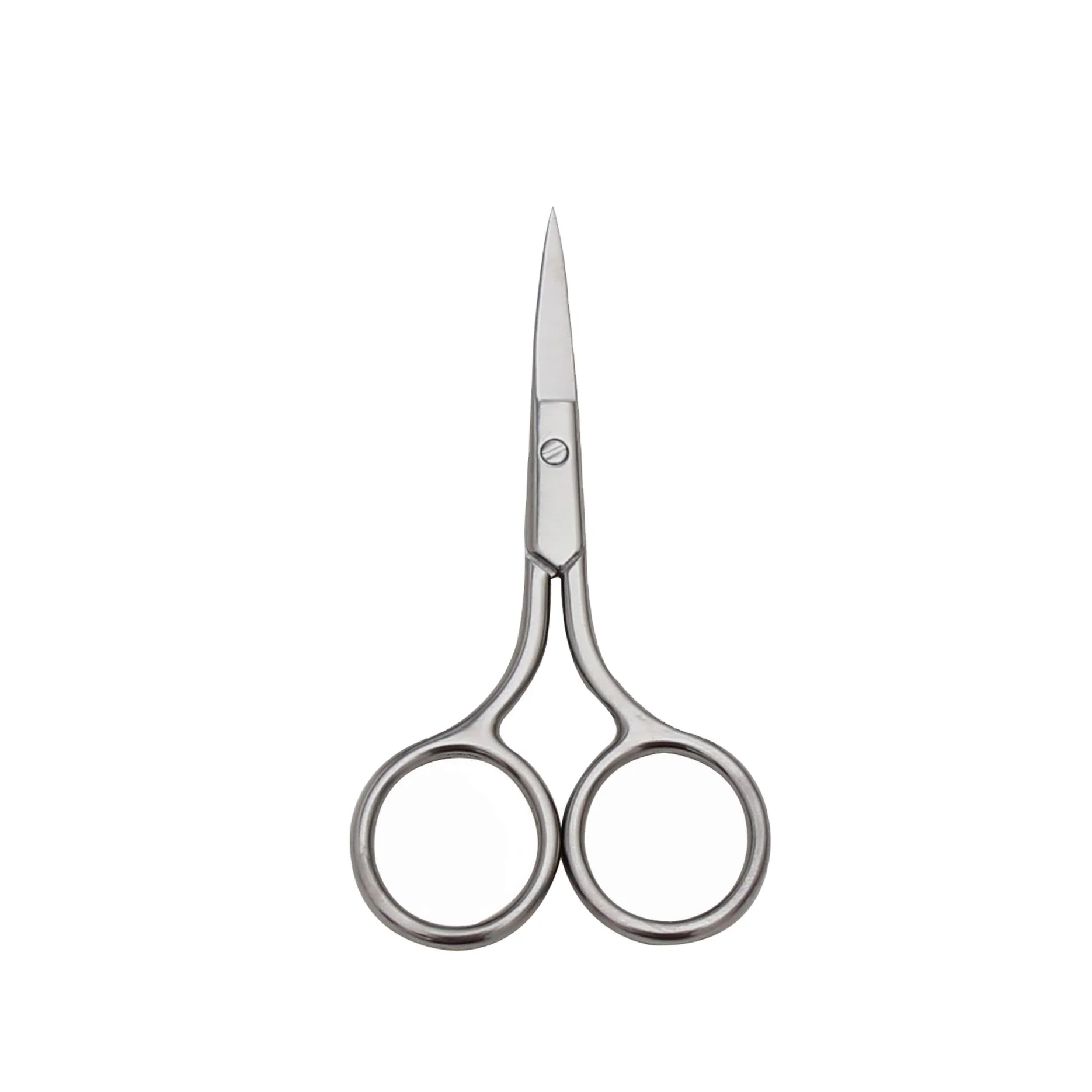 Chinese factory curved eyebrow scissors sharp eyebrow scissor beauty tool on sale