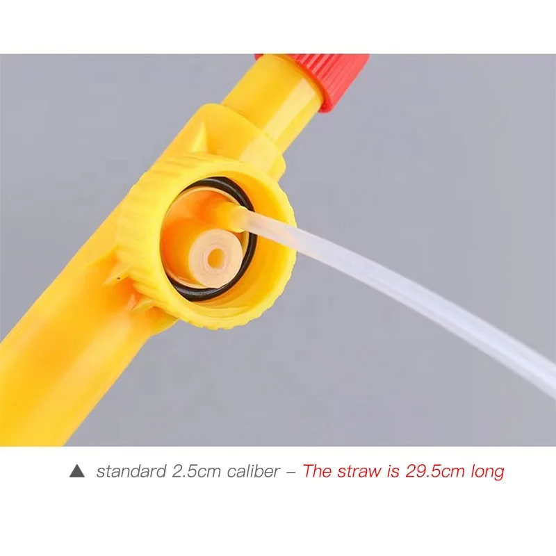 Garden Spray Gun High Pressure Sprayers High Pressure Air Pump Manual Sprayer Adjustable Drink Bottle Sprayer for Backyard Use