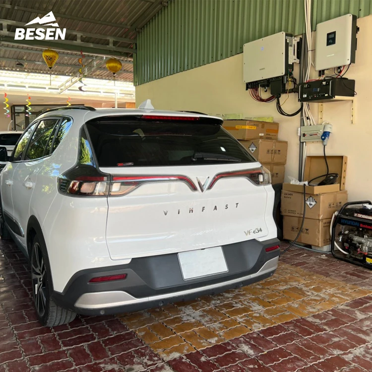 BESEN Best Price 10A 16A Electric Car Charger 5 Meters Cable Type 2 Schuko Plug On the Go Portable EV Charger