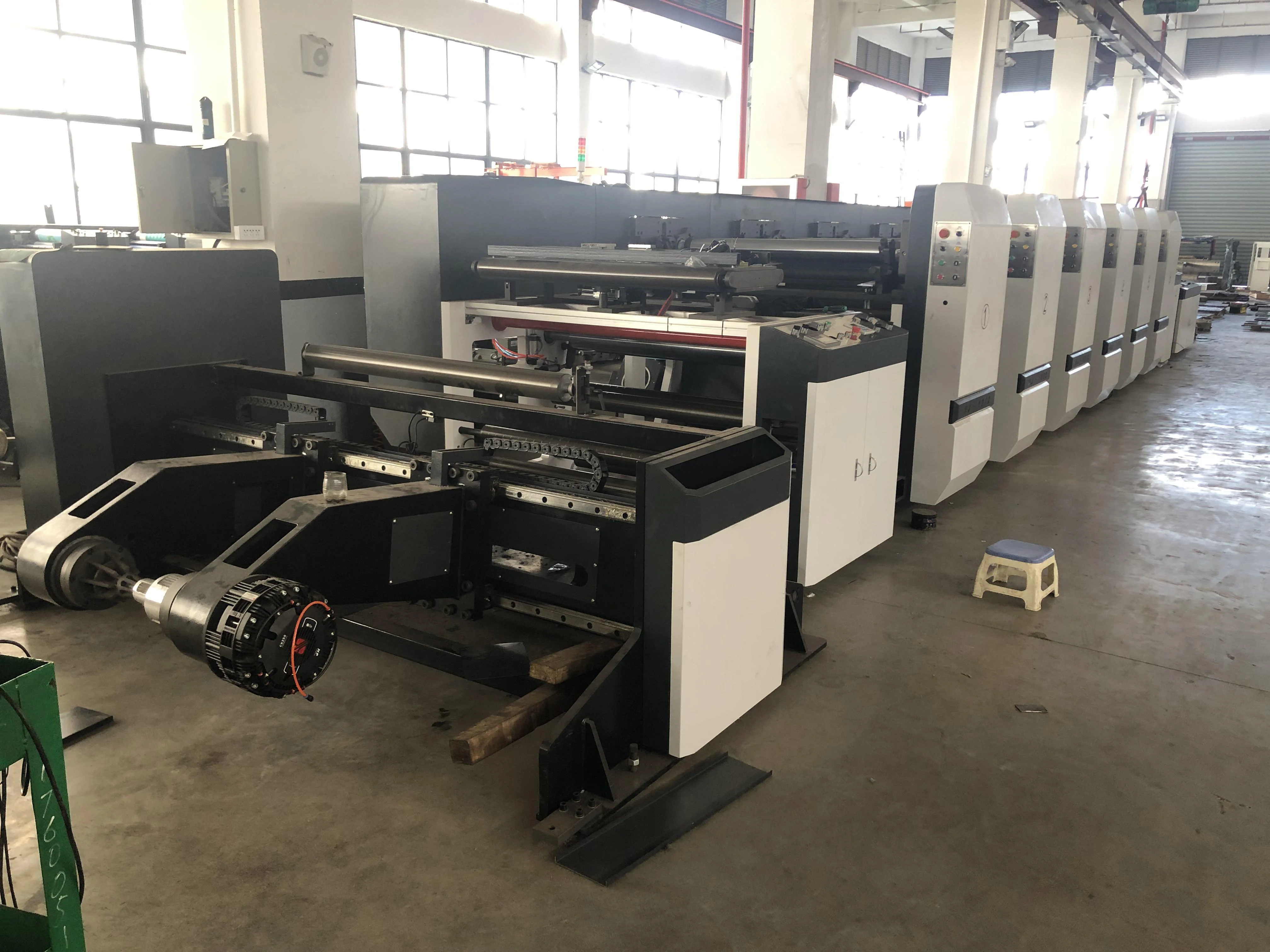 PRY-1000-6 Unit Type Paper Cup Six Color Flexo Printing Machine