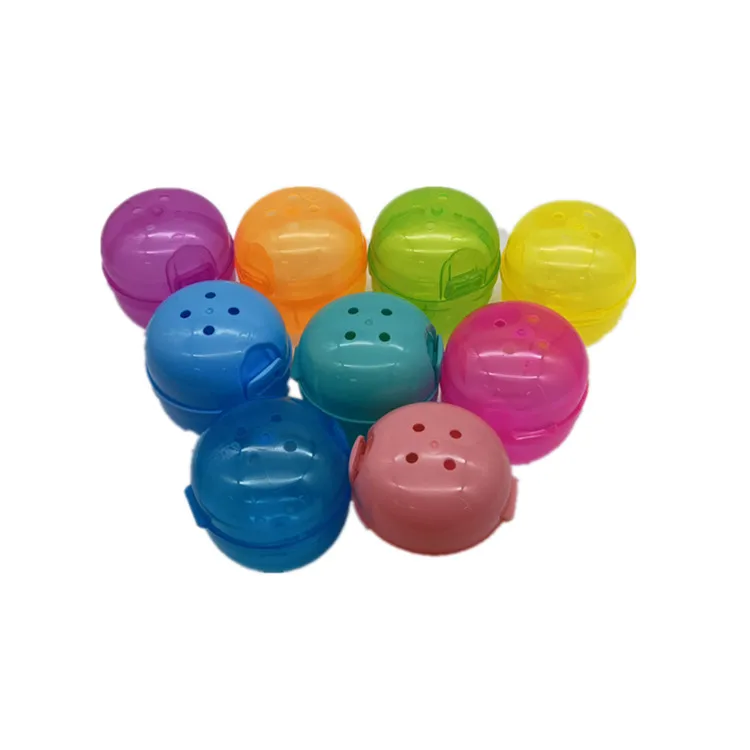 65*68 mm Hinged Plastic Empty Capsule or Balls Vending Machine Toy Shell