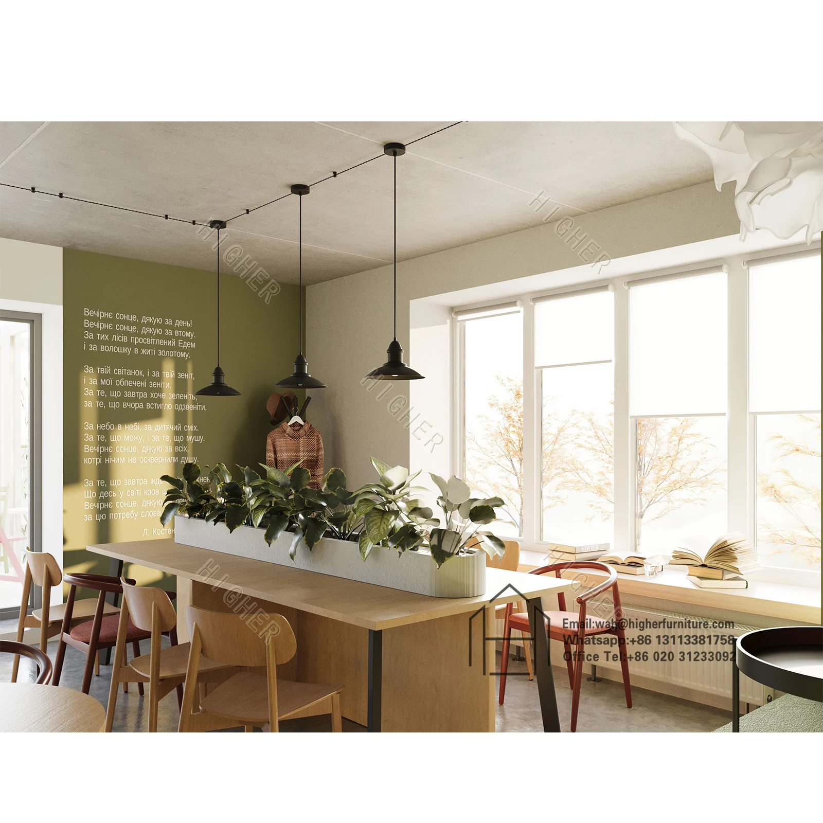 Modern Coffee Shop Interior Design coffee bar counter Cafe store work station For coffee shop decoration