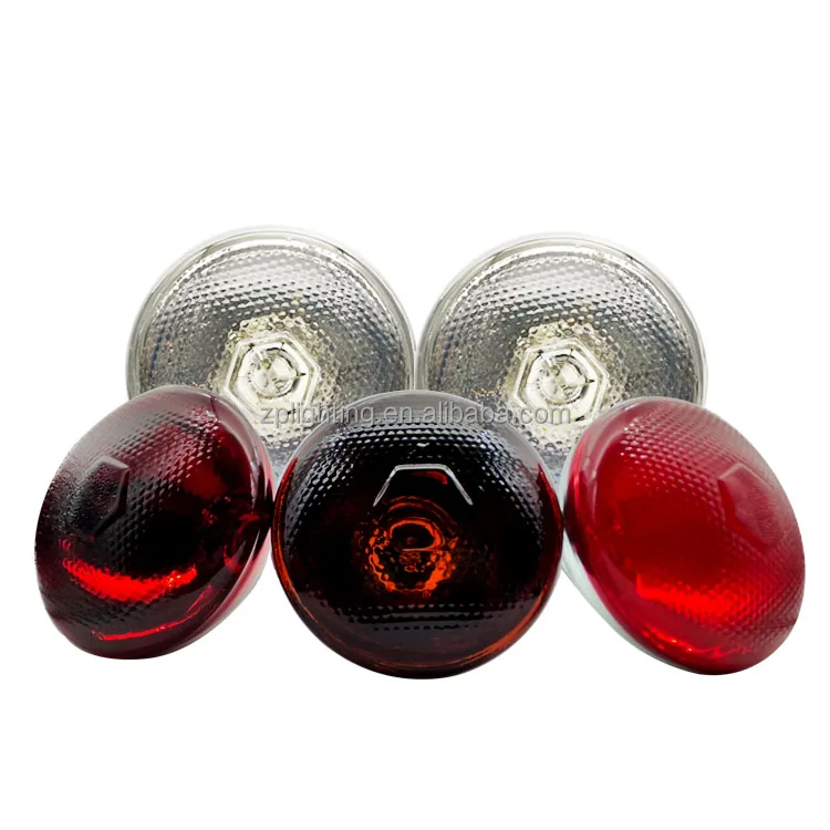 Factory good price Waterproof 250W BR38 swine farm heaters CE ETL certified infrared heating bulb manufacturer for pigs