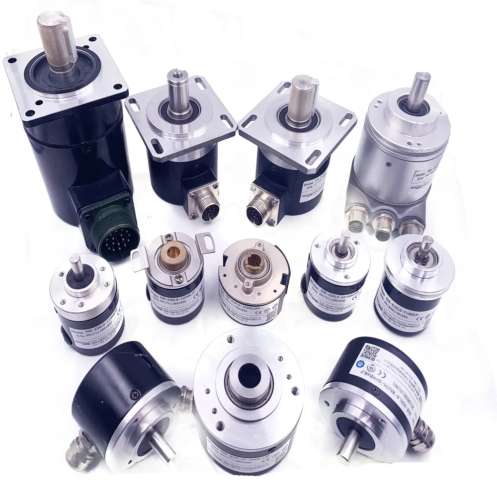 Digital angel sensor 18 bit solid shaft profinet parallel absolute optical rotary encoder 8192ppr applied to CNC Profinet AGV