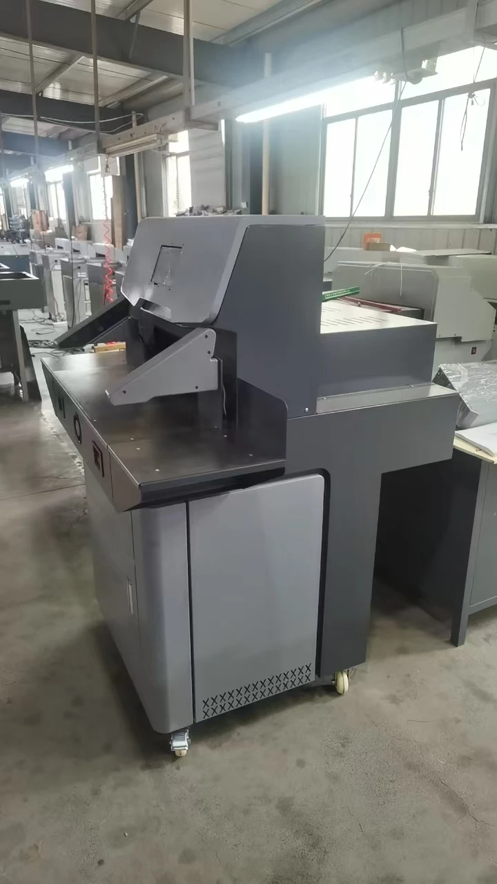 High Precision Automatic Paper Cutter Guillotine 4608K Programmable Electric Intelligent Paper Cutting Machine A3 For Sale