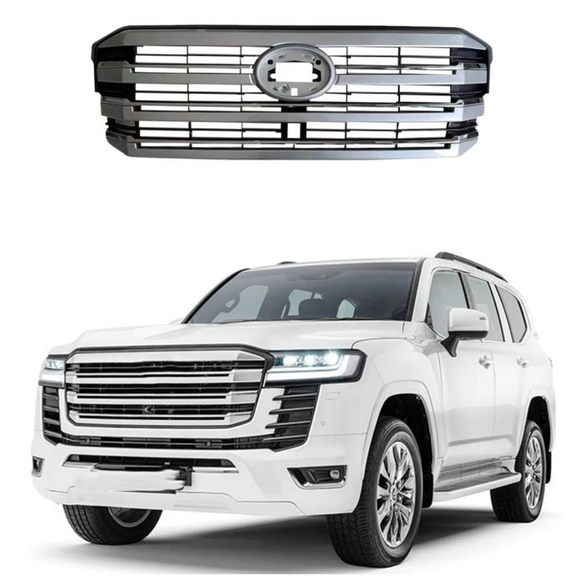 Оригинальная Стильная передняя решетка HW LC300 для Land cruiser 300