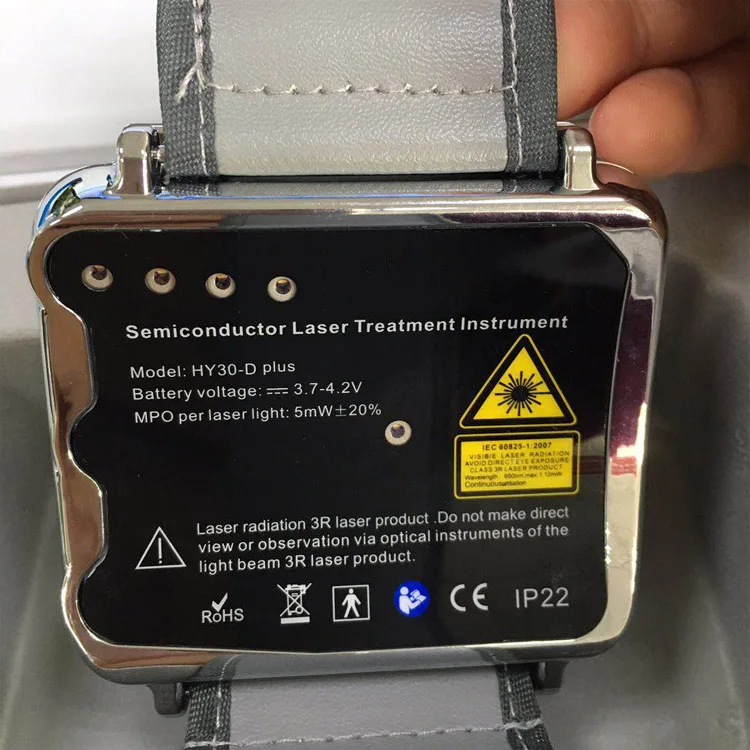 650nm 11 laser lllt low level cold laser blood pressure apparatus light therapy wrist watch device