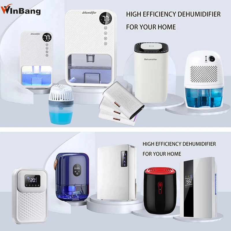 manufacture wholesale LED Display 900ML/D Small mini smart Dehumidifiers Dryer for home  with 3.8L Water tank