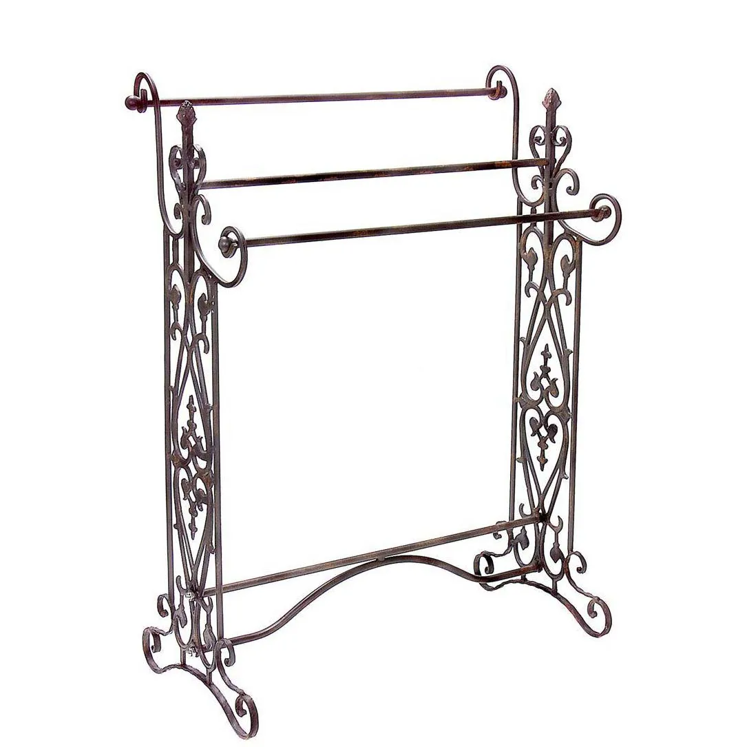 Wholesale Metal Home Decoration Blank Clothing Portable Coat Store Display Rack