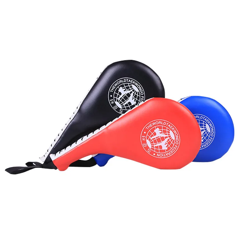 Taekwondo Kick Pads Karate Martial Arts Training Equipment Kicking Target Pad Double Strike Boxing Pads for Kids Youth Adult