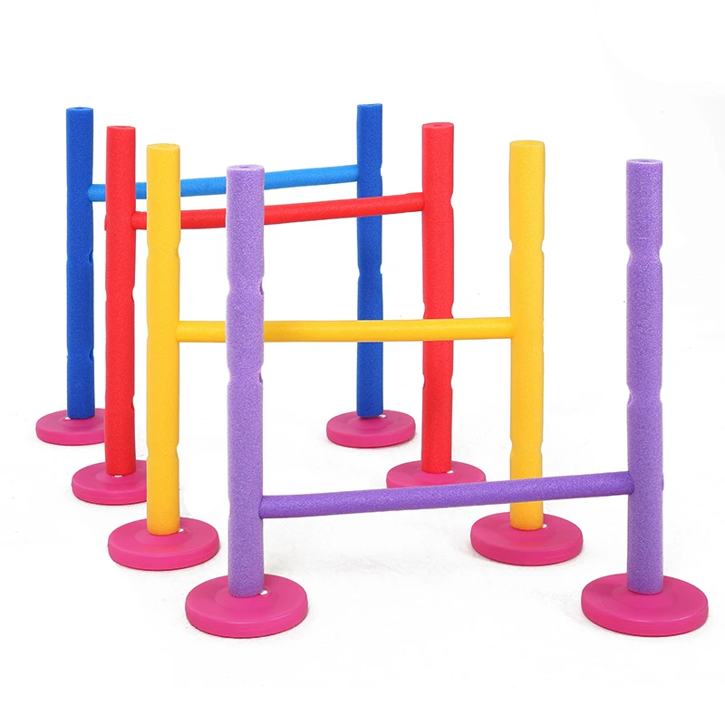 Kindergarten Play Equipment Sports Education Training Toys Multi-functional Foam Adjustable Hurdle Set