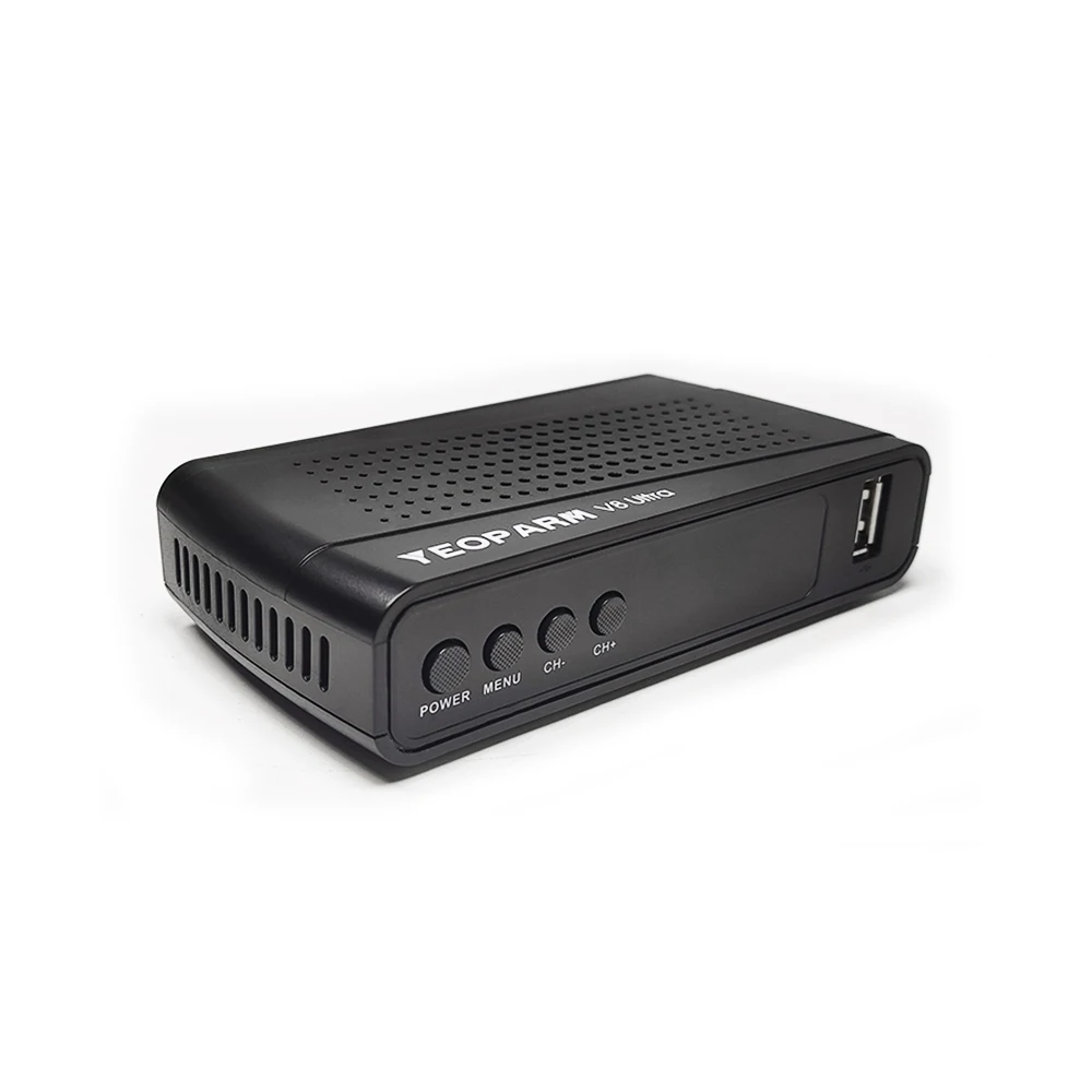  Спутниковый ресивер YEOPARM V8 DVB S2 телеприставка MeeCast mirroring USB LAN/WIFI dongle Youtube IPTV 264 1080P DVBS2