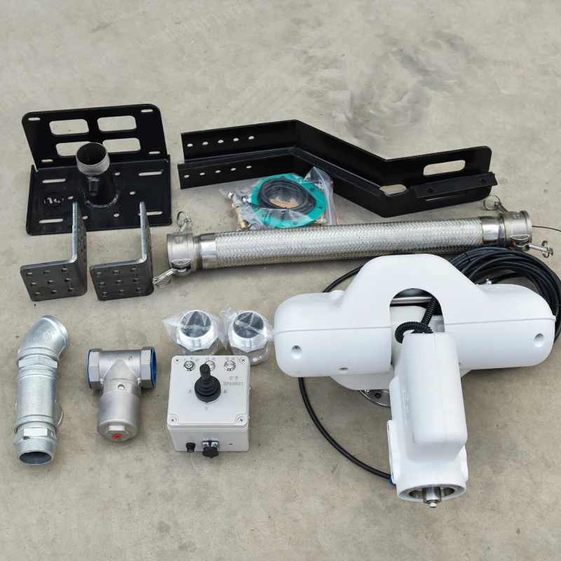 New type remote control auto tracking fire electric water cannon