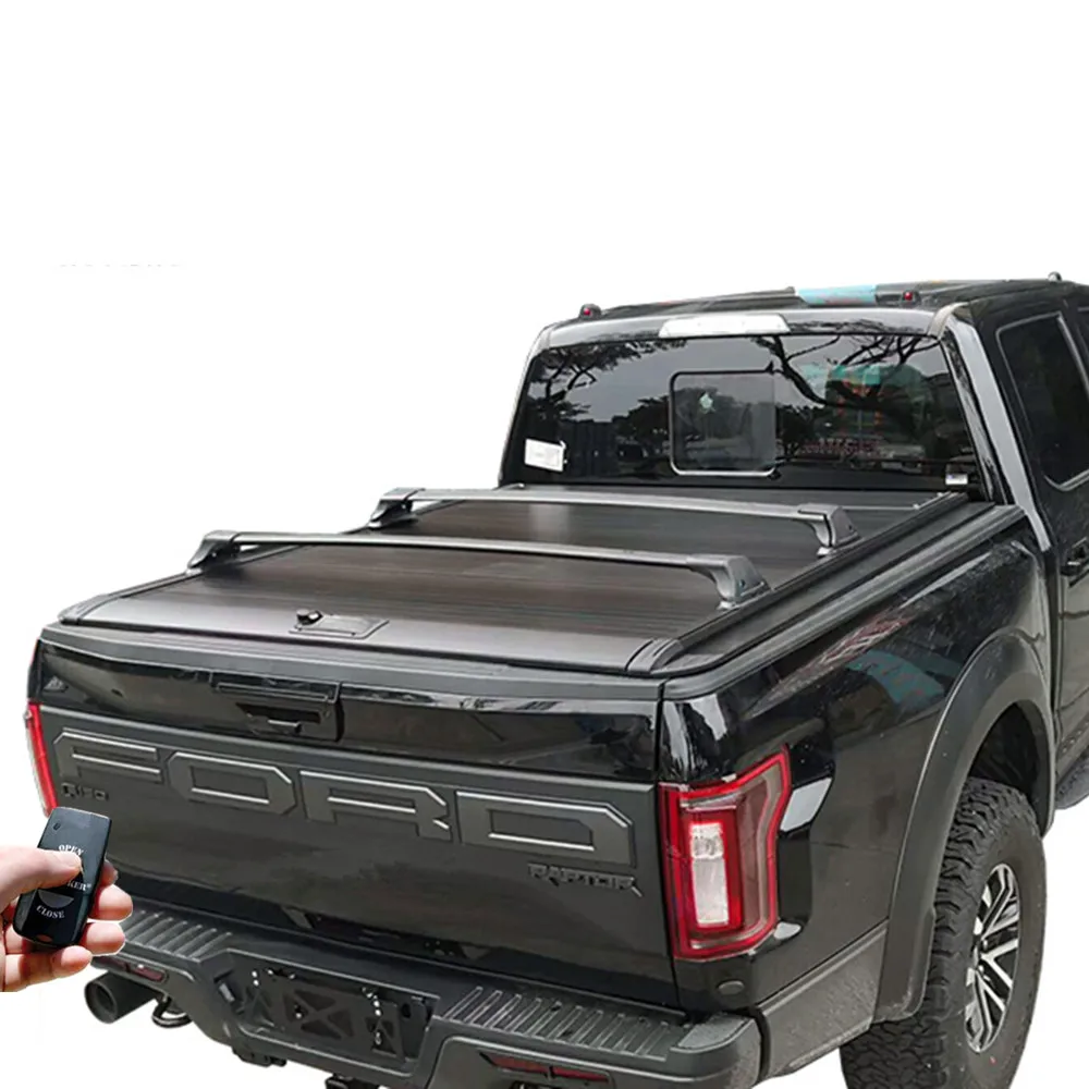 
KSCPRO HARD ROLLING COVER AUTOMATIC ROLLER SHUTTER FOR MITSUBISHI TRITON L200 4DR 2015-2019 FIT WITH BED RACK 