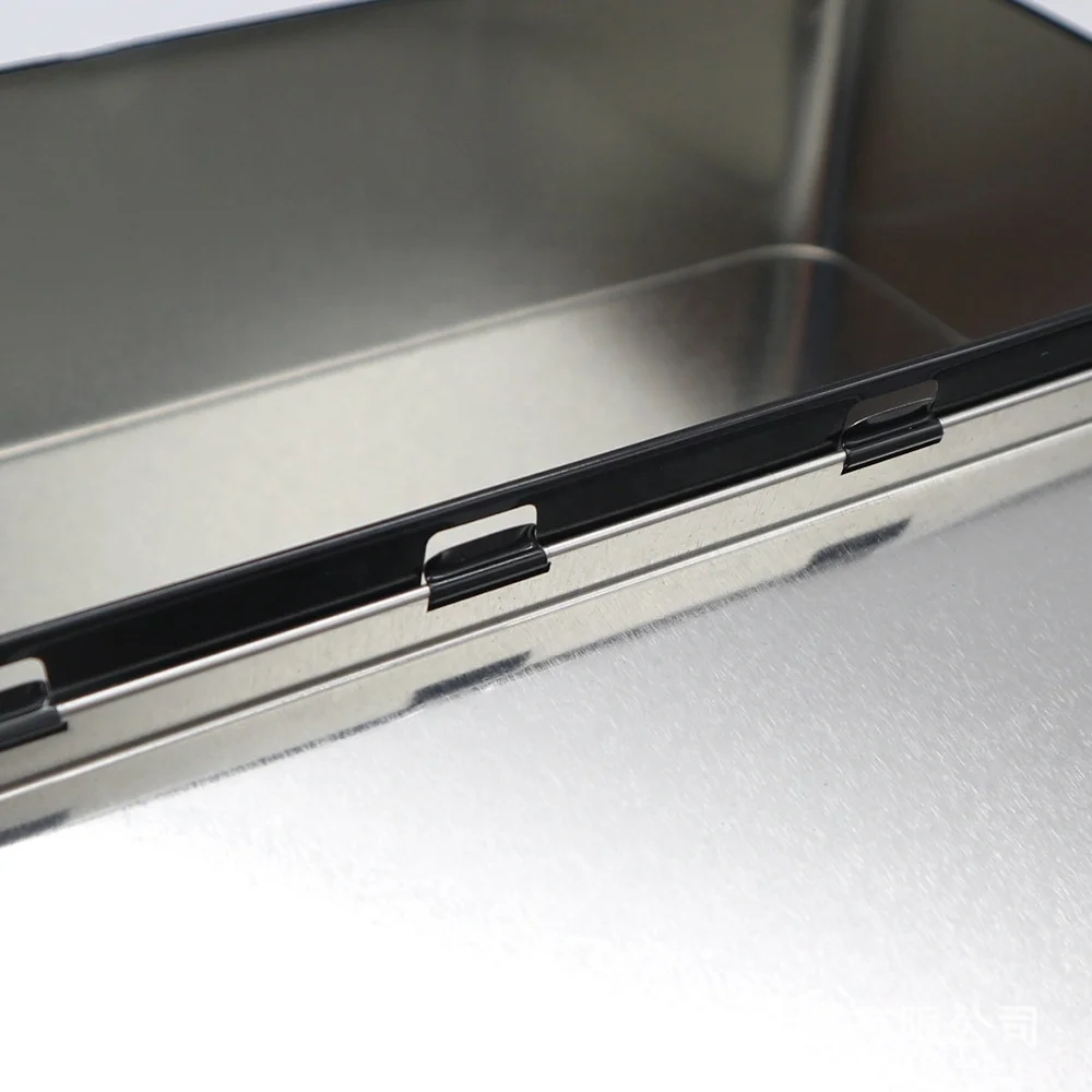 Airtight Child Resistant Tins Small Pre Rolled Tin - Child Resistant  Pre Rolling Metal Tin Case With CR System Lock