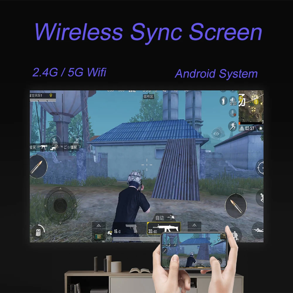 High Brightness Dangbei X3 1080P DLP Laser Projector 3200 Ansi Lumens Smart Android TV for Home Theater