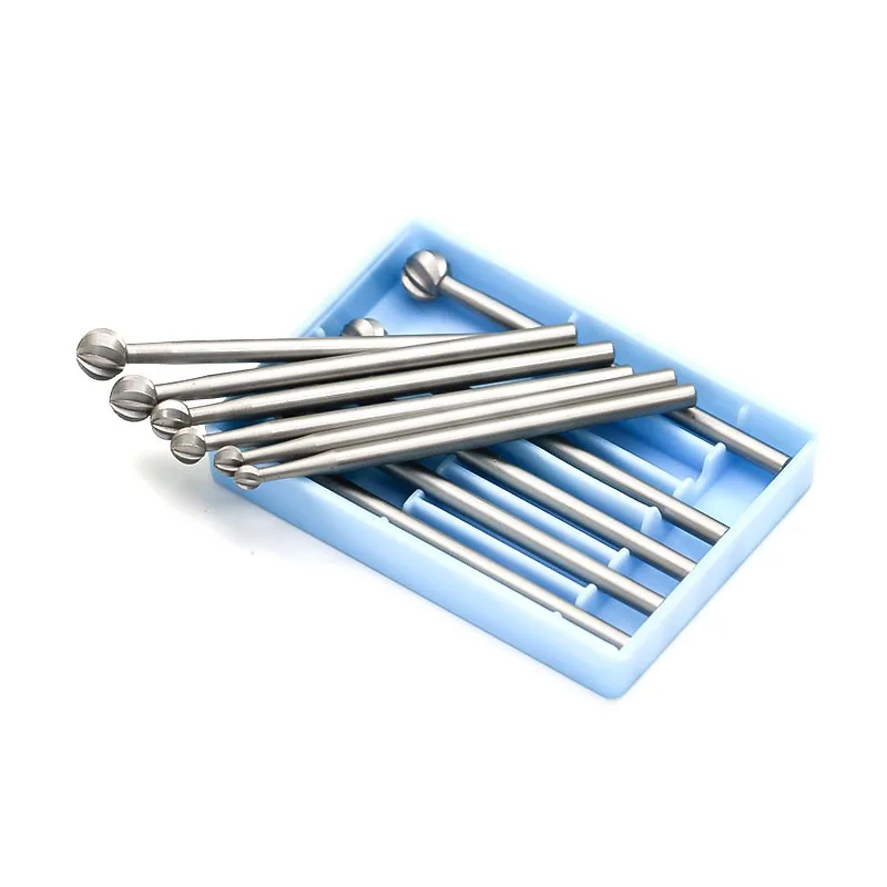 6pcs/pack jewelry burs drill ball round type jewelry cutter tungsten burs jewelry bur for encraving