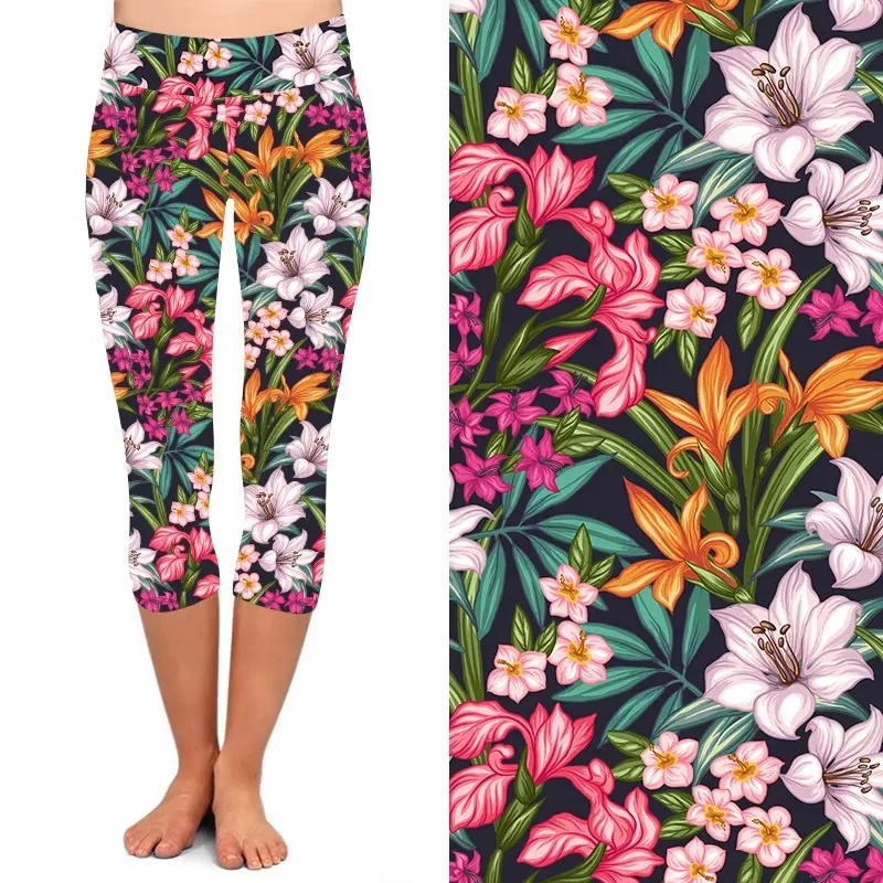 Dropshipping Custom Hot sale  quality high waist butter soft skeleton bone abstract dinosaur leggings