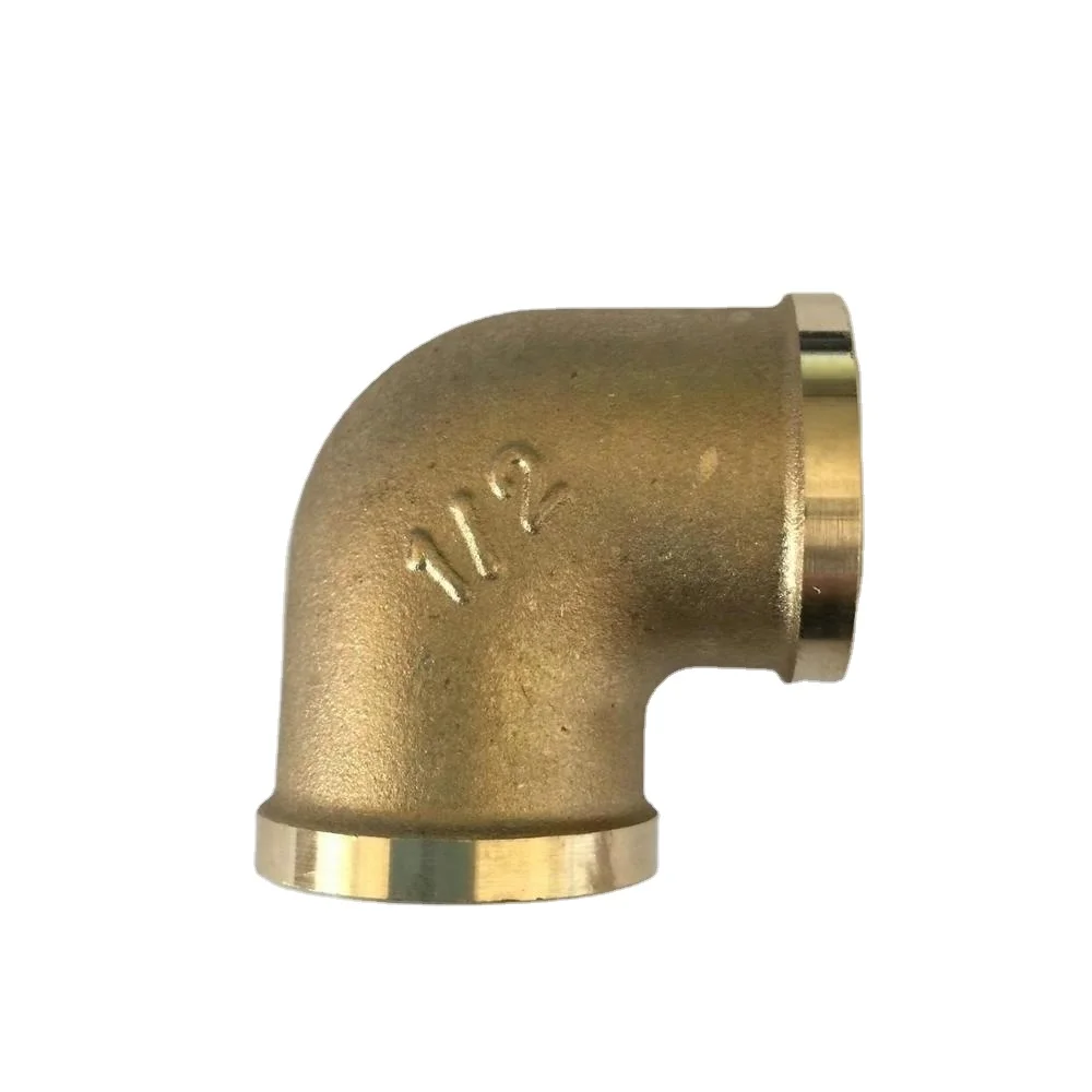 S7117 CE адаптер 11/4g F x 11/4g F Латунь 90 градусов