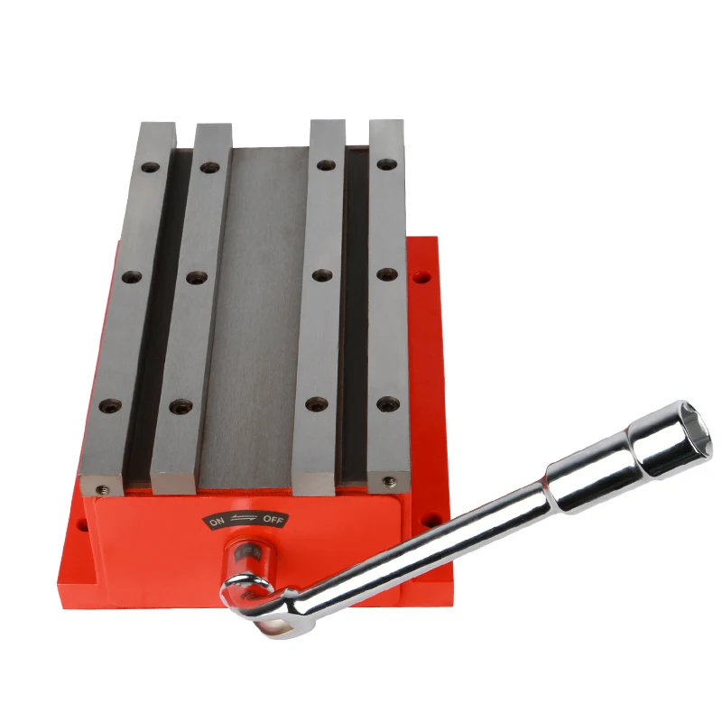 On/Off Switchable Permanent Magnetic Work Holding Block for Iron Metal Clamping