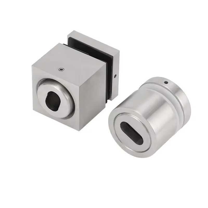 HL Frameless 304 316  black Adjustable Glass Standoff Side Mounted Balustrade Railing Design System