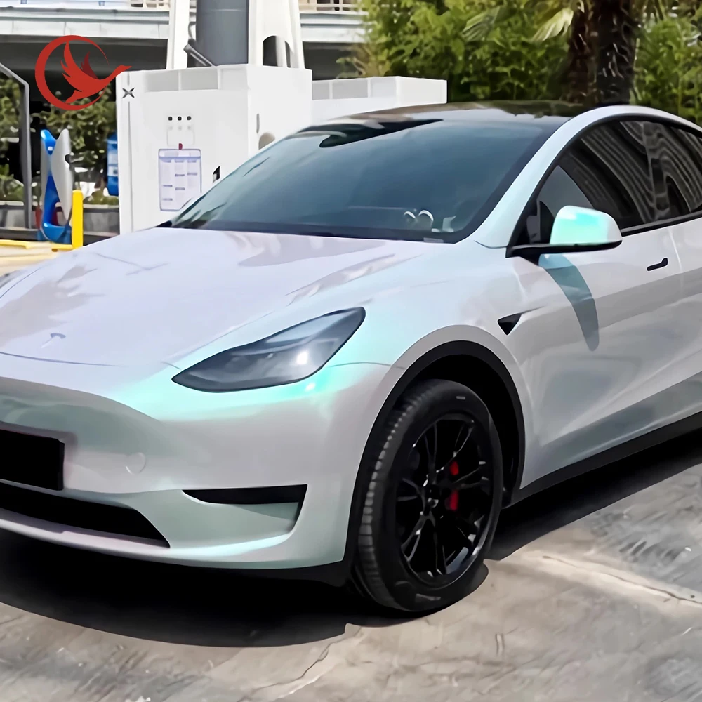 Пвх пленка для автомобиля виниловая Глянцевая Автомобильная Пленка двухцветная автомобильная защиты от краски