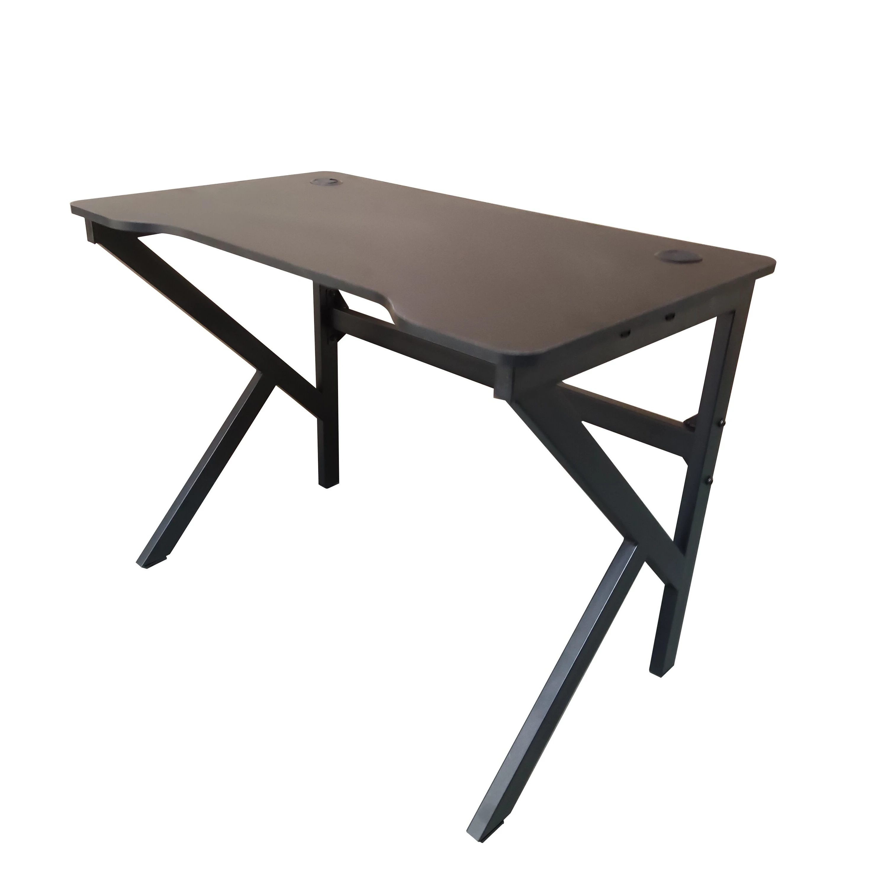 Desktop MDF Wood Top Computer Gaming Tables PC Gaming Table Metal Legs silla gamer