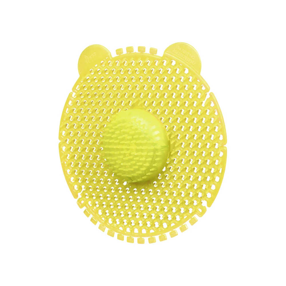 Premium long fragrance anti splash lemon urinal mats urinal screen deodorizers for bathroom