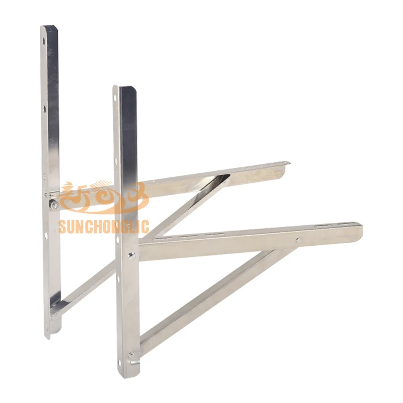 Sunchonglic 3P 2.6-2.75KG with card position SALA Support Window Stainless Steel Brackets Wall Mount Metal For Air Conditioning