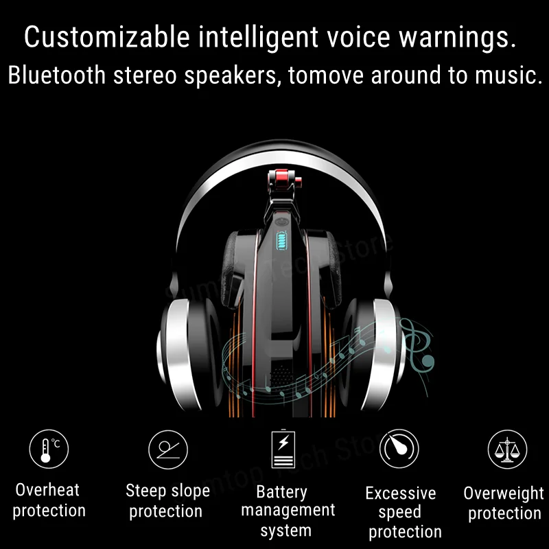 EU Stock INMOTION V10F 84V 960Wh аккумулятор 2000 Вт мотор 40 км/ч Максимальная скорость приложение светодиодный самобалансирующийся умный