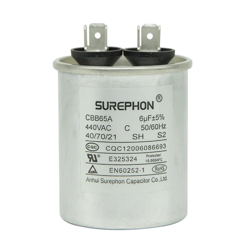 Factory Direct Sales 2.5Uf 450V Ac Motor Run Cbb61 Capacitors Fan Capacitor