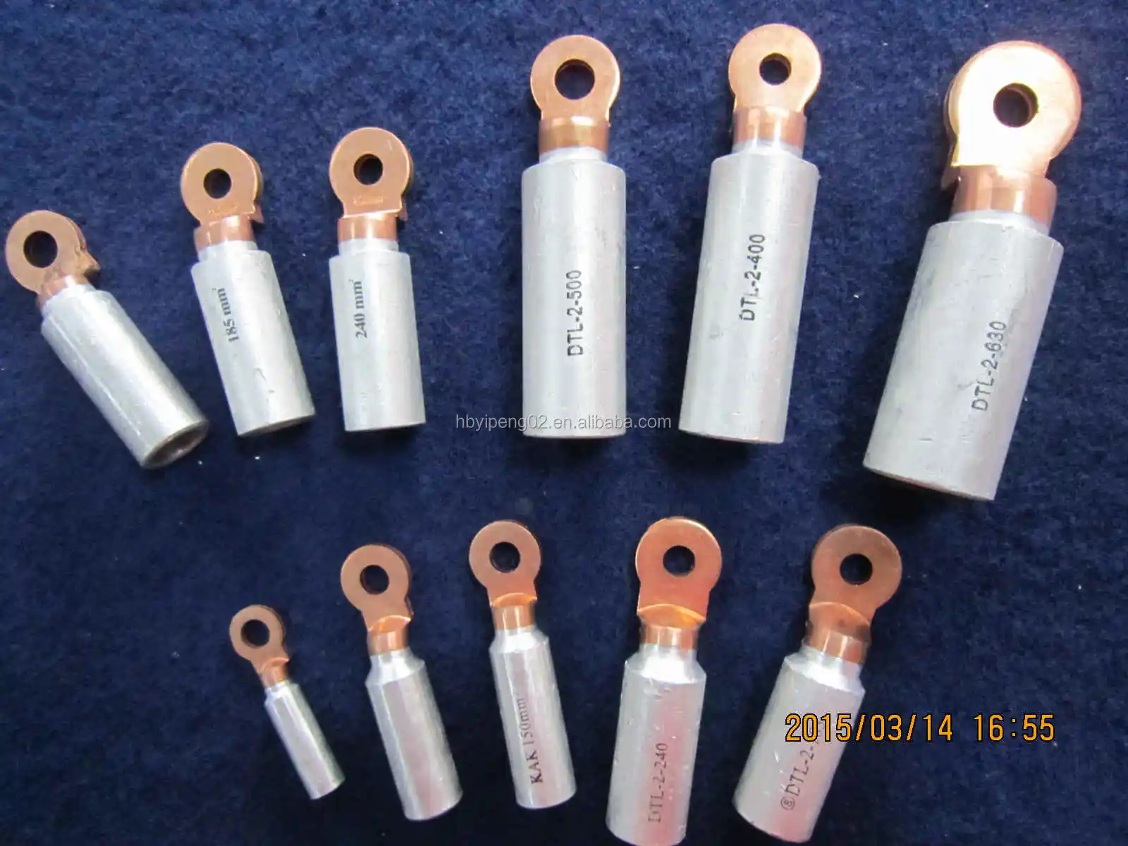 Hot sales Aluminum and Copper Bimetallic Terminal Lugs DTL-2 series