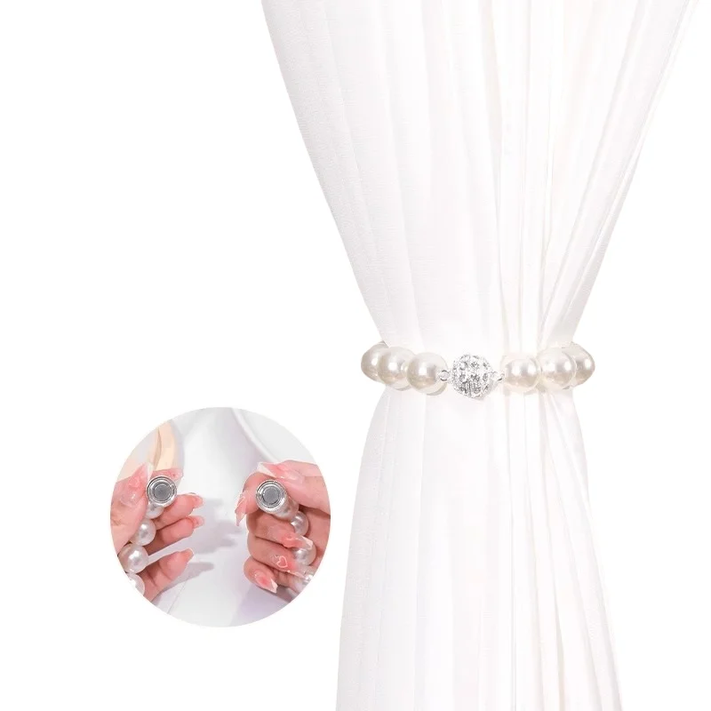 Factory Wholesale Pearl Curtain Holdback Tiebacks,Curtain Pearl Tieback,Curtain Tiebacks