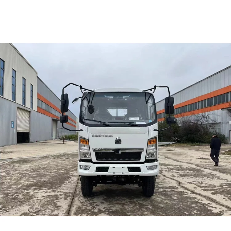 Легкий грузовик CNHTC Sinotruck Howo 4x2 Двухместный мини-грузовой Китайский дизельный автомобиль YN33 110 PS 150 - 250 л.с. 8 25r16lt евро 2
