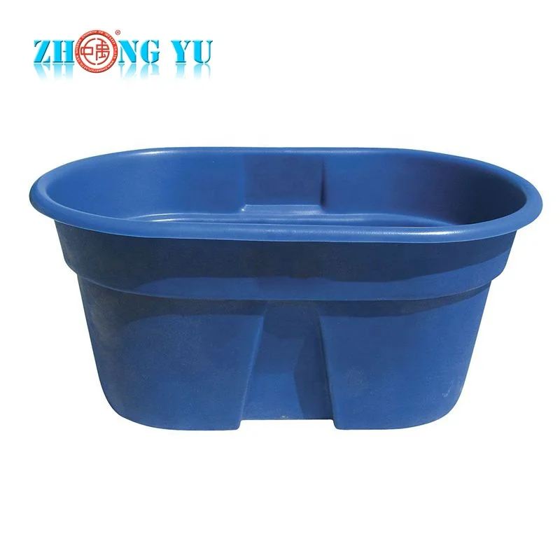 Heavy Duty Plastic Horse Feeding Bucket Water Trough For Animal Feeding