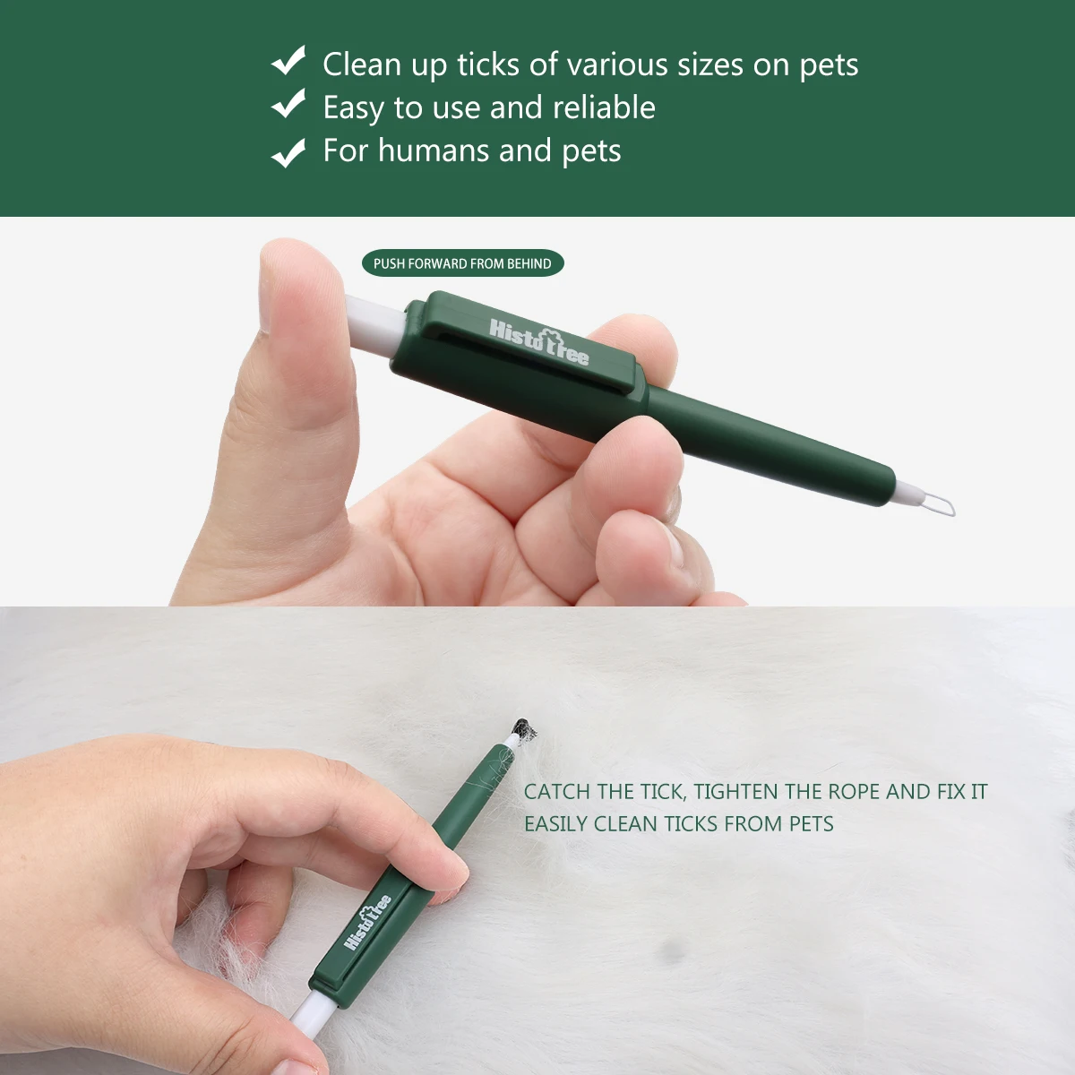 Factory Wholesale Custom Logo Cat Tick Twister Dog Pet Tick Remover Pen