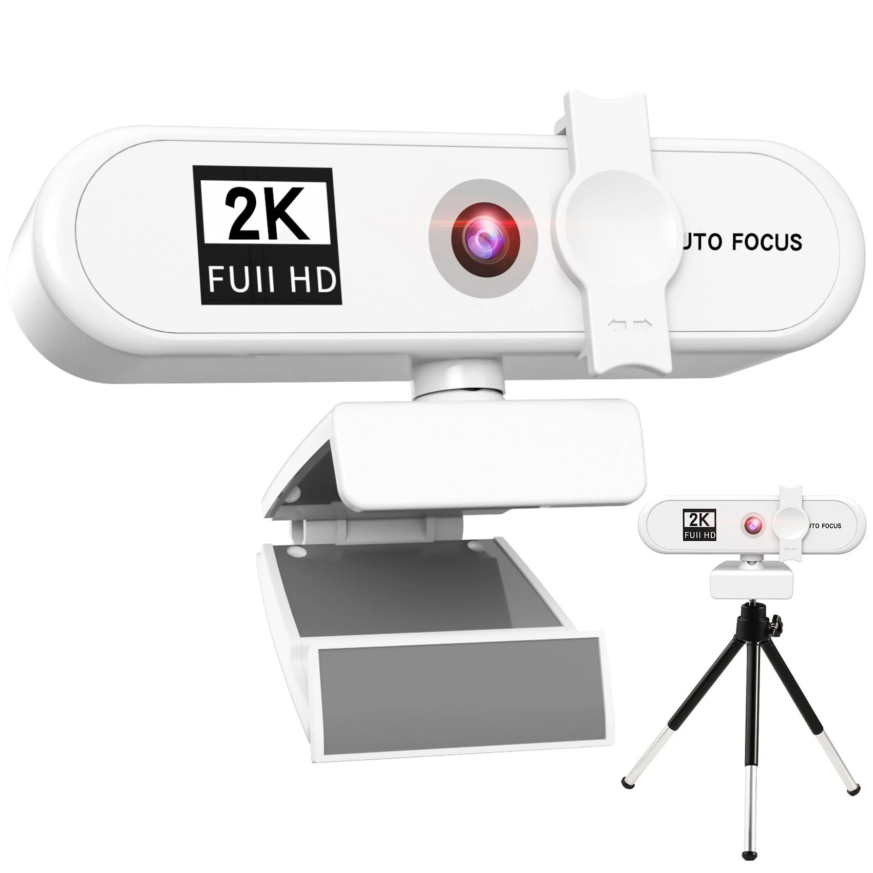 Full HD 2K USB веб-камера с микрофоном Штатив для ПК видео в режиме реального времени автофокусом к компьютеру Usb