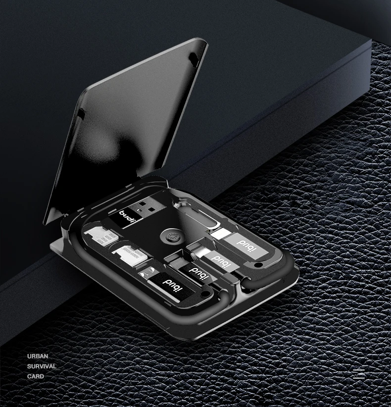  Новый продукт от budi адаптер usb мама к micro type-c папа с беспроводной зарядкой 5 Вт и передачей данных для мобильных