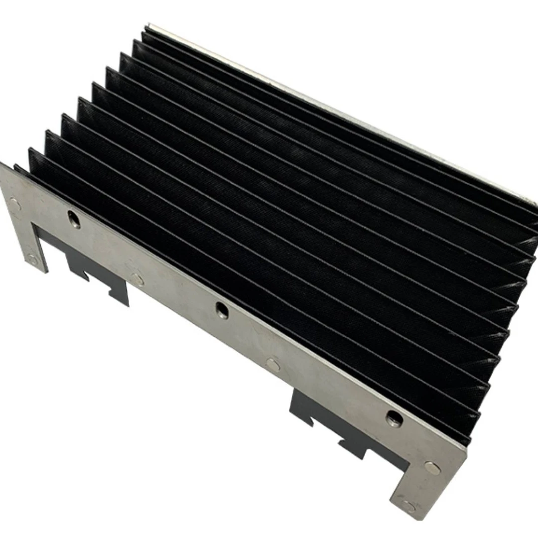 LIONSHELL bellow cover grinding machine high temperature bulk loading dust proof canvas low noise cylinder slant bellow cover