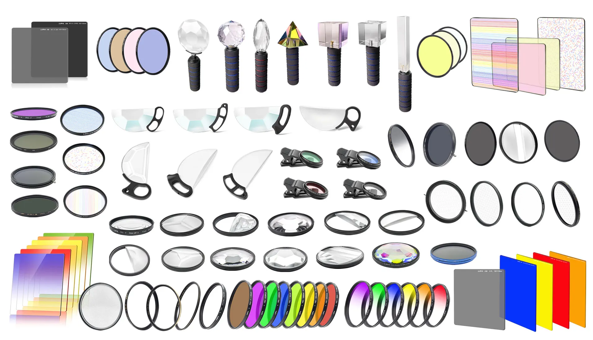 Factory OEM 4*5.65 Black mist Soft 1/2 1/4 1/8 cinema Filter 4*5.65 HD quality camera filter