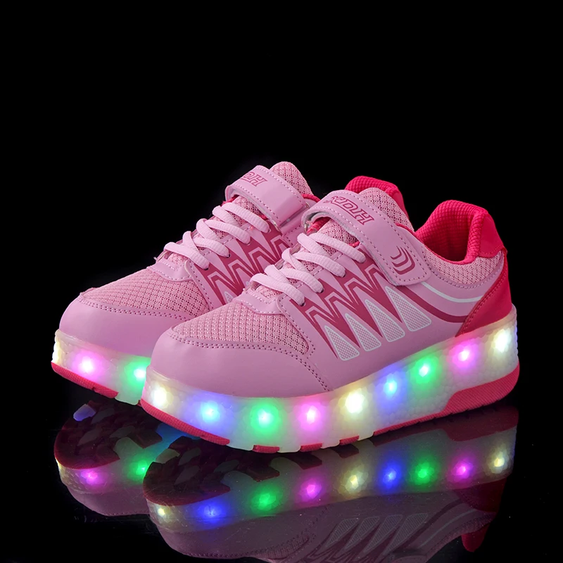  Светодиодное освещение выдвижная роликовая обувь для