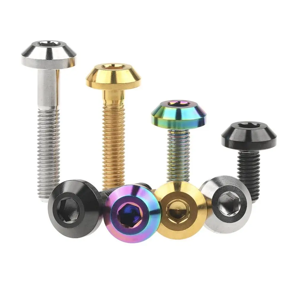 6AL/4V Grade 5 Titanium Torx Thick Head Motorcycle Parts and Bolts